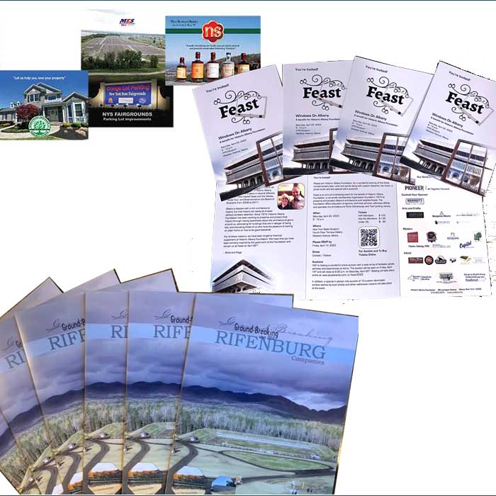 Brochures by Shufelt Group marketing, Design and Website development