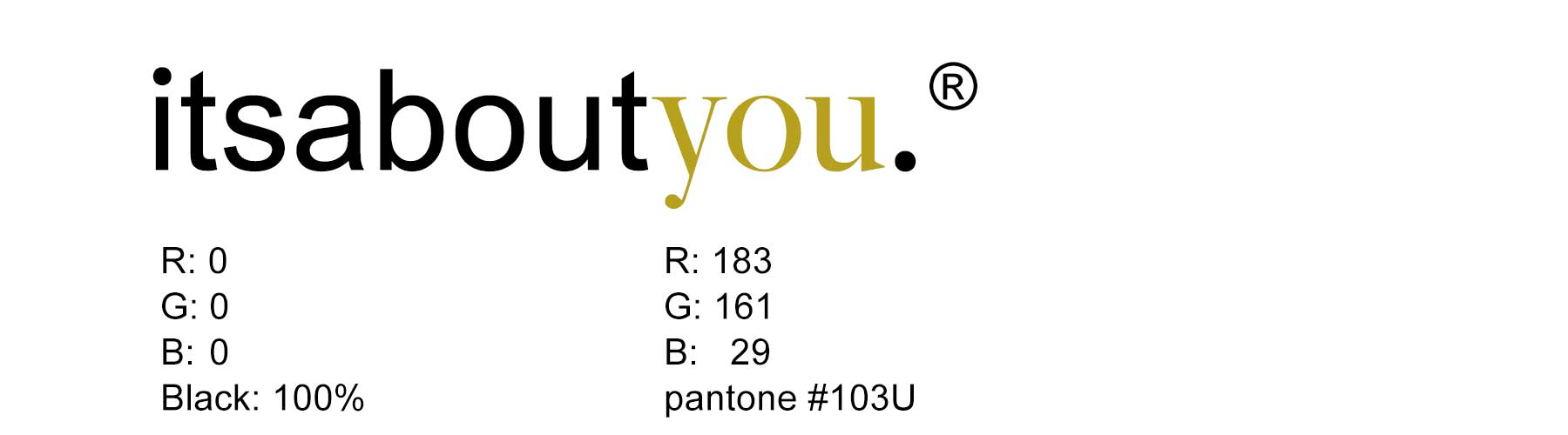 its about you – Shufelt Group branding, Design and development tag line as a registered trademark